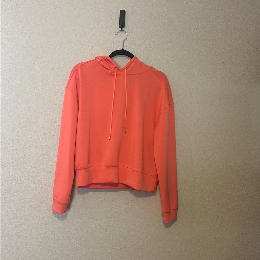 THE‎ GREII Neon Orange Hoodie Size Small